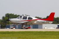 N422AK @ KOSH - Cirrus SR22  C/N 4099, N422AK - by Dariusz Jezewski www.FotoDj.com