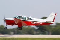 N4803P @ KOSH - Beech 35-C33A Debonair  C/N CE-111, N4803P - by Dariusz Jezewski www.FotoDj.com
