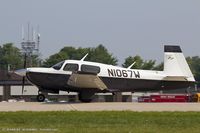 N1067W @ KOSH - Mooney M20J 201  C/N 24-3415, N1067W - by Dariusz Jezewski www.FotoDj.com