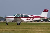 N14JP @ KOSH - Beech F33C Bonanza  C/N CJ-177, N14JP