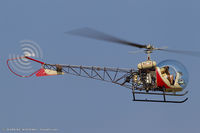 N984B @ KOSH - Bell 47G-2  C/N 1382, N984B
