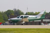 N4843W @ KOSH - Rockwell International 114 Commander  C/N 14173, N4843W