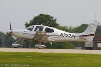 N722AF @ KOSH - Cirrus SR22T  C/N 0024, N722AF