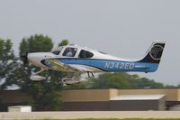 N342ED @ KOSH - Cirrus SR22T  C/N 0485, N342ED