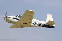 N78870 @ KOSH - Mooney M20C Ranger  C/N 2885, N78870