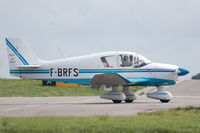 F-BRFS @ EGJB - Taxiing to the west parking at Guernsey