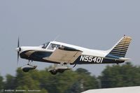 N55401 @ KOSH - Piper PA-28-140 Cruiser  C/N 28-7325405, N55401 - by Dariusz Jezewski www.FotoDj.com