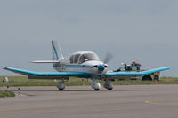 F-BRFS @ EGJB - taxiing after arrival at Guernsey