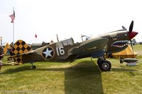 N4420K @ KOSH - Curtiss P-40E Warhawk  C/N AK75315134, N4420K