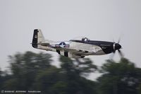 N51HY @ KOSH - North American P-51D Mustang Quick Silver  C/N 45-11439, N51HY - by Dariusz Jezewski www.FotoDj.com