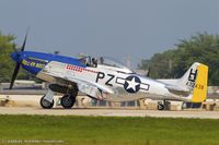N7551T @ KOSH - North American P-51D Mustang Hell-er Bust   C/N 44-72438, N7551T - by Dariusz Jezewski www.FotoDj.com