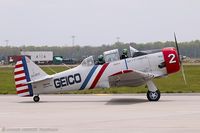 N60734 - North American SNJ-2 Texan C/N 2032 - Geico Skytypers, N60734 - by Dariusz Jezewski www.FotoDj.com