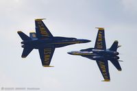 163768 - F/A-18C Hornet 163768 C/N 0848 from Blue Angels Demo Team  NAS Pensacola, FL
