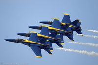 163498 - F/A-18C Hornet 163498 C/N 0737 from Blue Angels Demo Team  NAS Pensacola, FL - by Dariusz Jezewski www.FotoDj.com