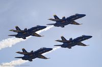 163491 - F/A-18C Hornet 163491 C/N 0727 from Blue Angels Demo Team  NAS Pensacola, FL