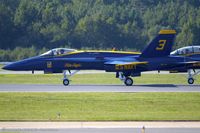 163754 - F/A-18C Hornet 163754 C/N 0817 from Blue Angels Demo Team  NAS Pensacola, FL