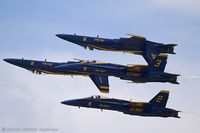 163754 - F/A-18C Hornet 163754 C/N 0817 from Blue Angels Demo Team  NAS Pensacola, FL - by Dariusz Jezewski www.FotoDj.com