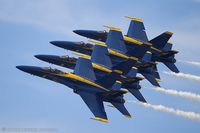 163498 - F/A-18C Hornet 163498 C/N 0737 from Blue Angels Demo Team  NAS Pensacola, FL - by Dariusz Jezewski www.FotoDj.com