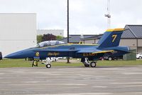 163468 @ KOQU - F/A-18D Hornet 163468 C/N 0691 from Blue Angels Demo Team  NAS Pensacola, FL - by Dariusz Jezewski www.FotoDj.com