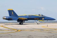 163498 @ KOQU - F/A-18C Hornet 163498 C/N 0737 from Blue Angels Demo Team  NAS Pensacola, FL - by Dariusz Jezewski www.FotoDj.com