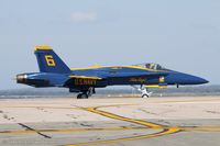 163754 @ KOQU - F/A-18C Hornet 163754 C/N 0817 from Blue Angels Demo Team  NAS Pensacola, FL - by Dariusz Jezewski www.FotoDj.com