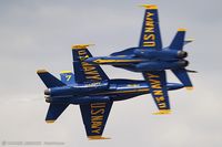 163468 @ KOQU - F/A-18D Hornet 163468 C/N 0691 from Blue Angels Demo Team  NAS Pensacola, FL