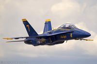 163468 @ KOQU - F/A-18D Hornet 163468 C/N 0691 from Blue Angels Demo Team  NAS Pensacola, FL