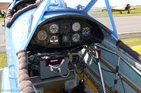 N1777 @ KRDG - Cockpit of Fairchild M-62A C/N T42-3629, N1777