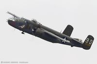 N9456Z @ KRDG - North American TB-25N Mitchell Briefing Time  C/N 44-29939 - Mid Atlantic Air Museum, N9456Z