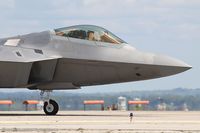 09-4185 @ KOQU - F-22 Raptor 09-4185 FF from 94th FS Hat in the Ring 1st FW Langley AFB, VA