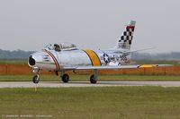 N188RL @ KYIP - North American F-86F (CWF86-F-30-NA) Sabre Smokey  C/N 524986CW, NX188RL