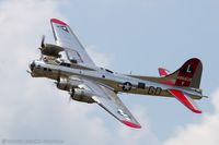 N3193G @ KYIP - Boeing B-17G Flying Fortress Yankee Lady  C/N 77255 - Yankee Air Museum, N3193G