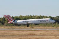 EI-EWJ @ LFBD - Boeing 717-2BL, Landing rwy 05, Bordeaux Mérignac airport (LFBD-BOD) - by Yves-Q