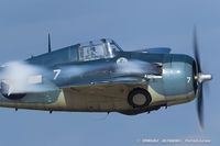 N551TC @ KOSH - General Motors (Grumman) FM-2 Wildcat  C/N 47160, NX551TC