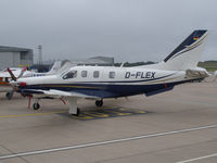 D-FLEX @ EGJB - West parking, Guernsey - by alanh