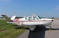N5921C @ KMDH - Beech C35