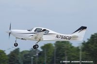 N755CG @ KOSH - Lancair IV-P  C/N LIV-393A-SFB, N755CG - by Dariusz Jezewski www.FotoDj.com