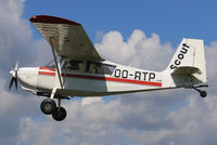 OO-RTP @ EBGG - Glider tug at Overboelare. - by Raymond De Clercq