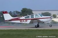 N14JP @ KOSH - Beech F33C Bonanza  C/N CJ-177, N14JP