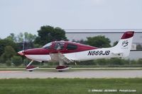 N869JB @ KOSH - Cirrus SR22  C/N 2910, N869JB