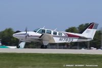 N17833 @ KOSH - Beech 58 Baron  C/N TH-827, N17833 - by Dariusz Jezewski www.FotoDj.com
