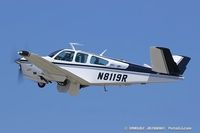 N8119R @ KOSH - Beech V35B Bonanza  C/N D-9655, N8119R - by Dariusz Jezewski www.FotoDj.com
