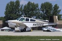 N4566S @ KOSH - Beech F35 Bonanza  C/N D-9804, N4566S - by Dariusz Jezewski www.FotoDj.com