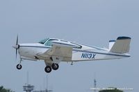 N113X @ KOSH - Beech V35 Bonanza  C/N D-8112, N113X - by Dariusz Jezewski www.FotoDj.com