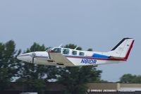 N81DR @ KOSH - Beech 58 Baron  C/N TH-971, N81DR - by Dariusz Jezewski www.FotoDj.com