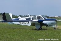 N411EG @ KOSH - Beech V35 Bonanza  C/N D-8184, N411EG - by Dariusz Jezewski www.FotoDj.com