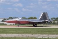 08-4161 @ KOSH - F-22 Raptor 08-4161 FF from 94th FS Hat in the Ring 1st FW Langley AFB, VA