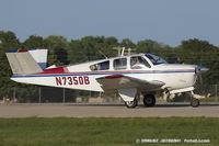N7350B @ KOSH - Beech E35 Bonanza  C/N D-3813, N7350B - by Dariusz Jezewski www.FotoDj.com