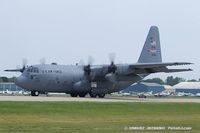 89-9106 @ KOSH - C-130H Hercules 89-9106 from 757rd AS Blue Tigers Shaw AFB, SC