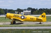 N269WB @ KOSH - North American SNJ-4 Texan  C/N 26992, N269WB